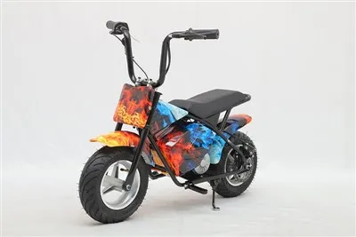 Kleine elektrische motorfiets